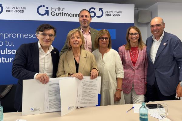 La Fundació Institut Guttmann i el Comité Paralímpico Español uneixen forces per impulsar el desenvolupament esportiu de les persones amb discapacitat