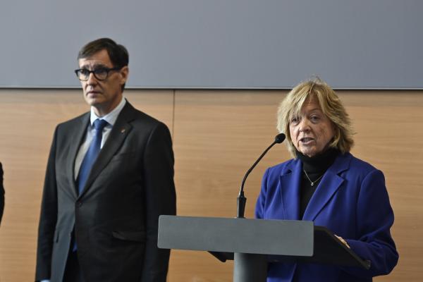 Brindis institucional con el Presidente de la Generalitat con motivo del 60 aniversario