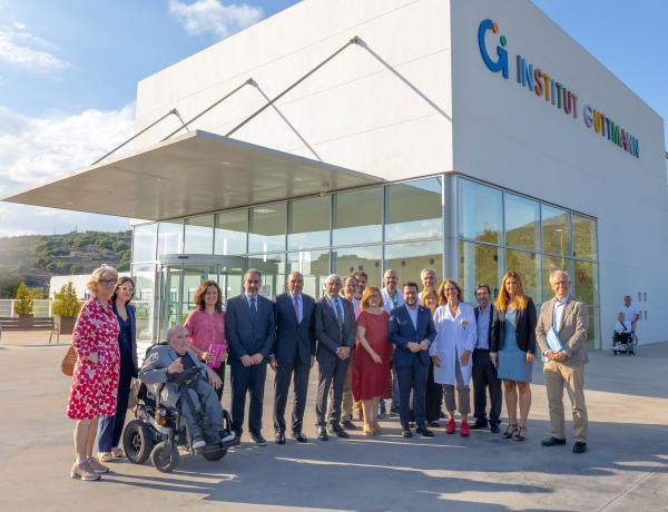 El presidente de la Generalitat Pere Aragonès visita el Institut Guttmann