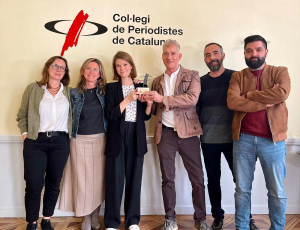 The Institut Guttmann's podcast 'Beines de Mielina', awarded by the Catalan College of Journalists 