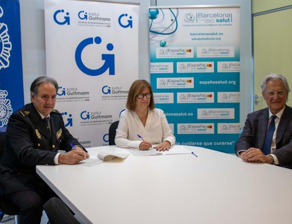  The National Police and the Institut Guttmann sign a collaboration agreement to facilitate the renewal of ID cards and passports for hospitalized patients and their families