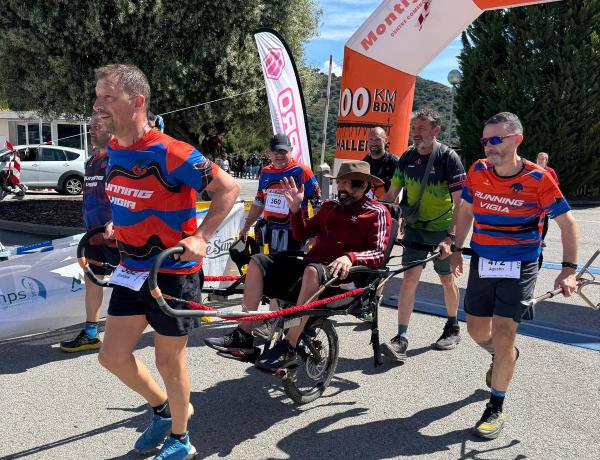 A tide of solidarity at the 1st Guttmann Solidarity Trail