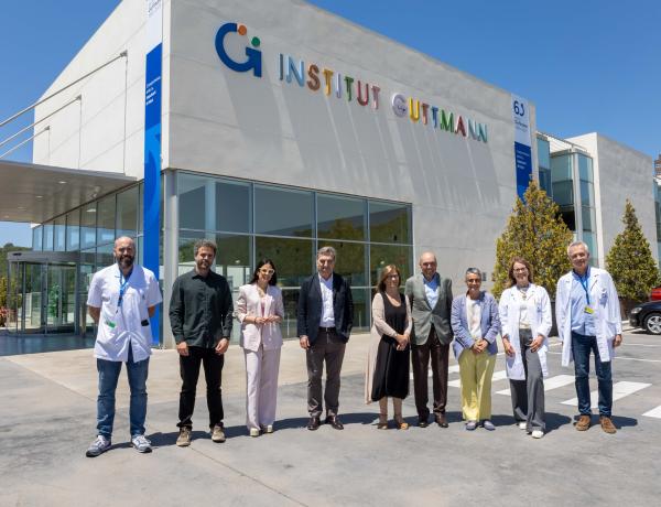 La consellera de Salut, Olga Pané, visita l’Institut Guttmann