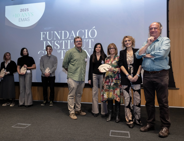 Institut Guttmann recibe un reconocimiento por los 10 años con la certificación EMAS