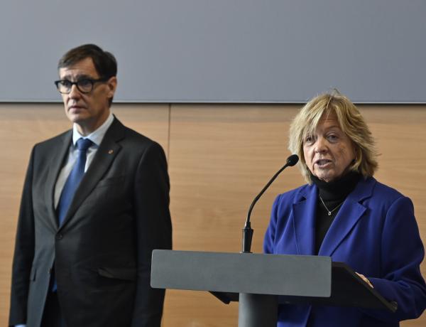 Brindis institucional amb el President de la Generalitat amb motiu del 60è aniversari