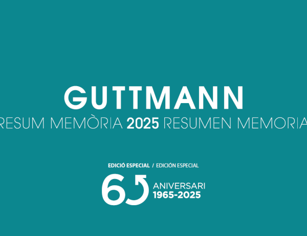 Publicada la Memoria - Balance Social del año 2025 de Guttmann, un año marcado por el 60 aniversario
