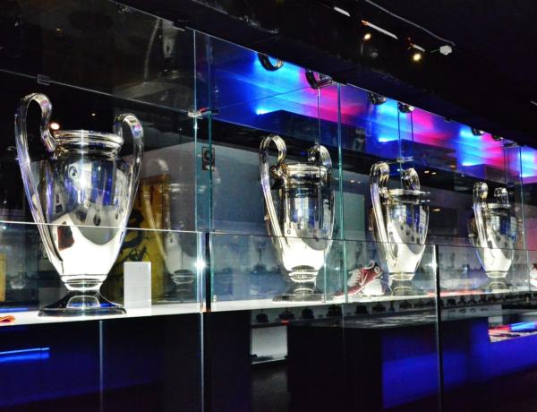 Visit to the F.C. Barcelona museum