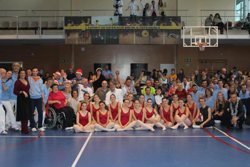 Celebrando la Navidad en el Institut Guttmann