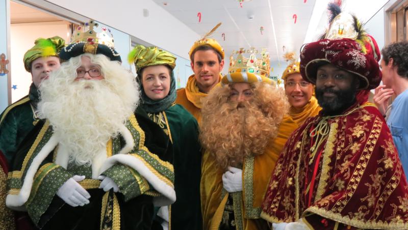 Los Reyes Magos de Oriente en el Institut Guttmann
