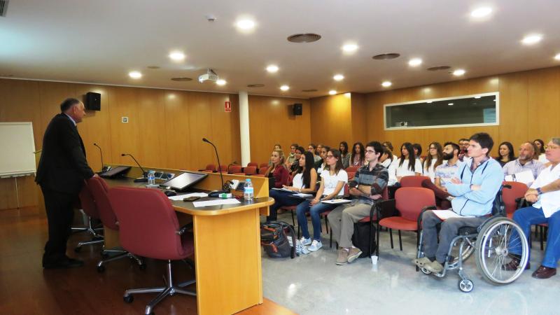 Acto de inauguración del nuevo curso académico en el Institut Guttmann