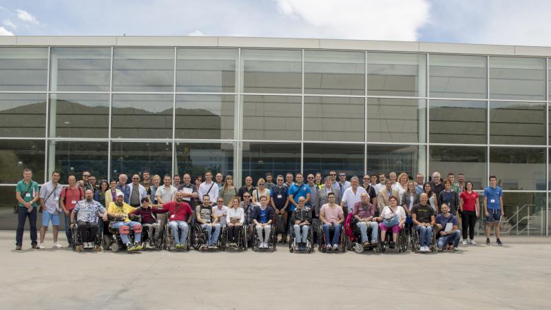 foto_trobada_game_over_2018.jpg VII Encuentro de monitores de educación vial del programa Game Over y policías educadores en seguridad vial, organizada por el Institut Guttmann