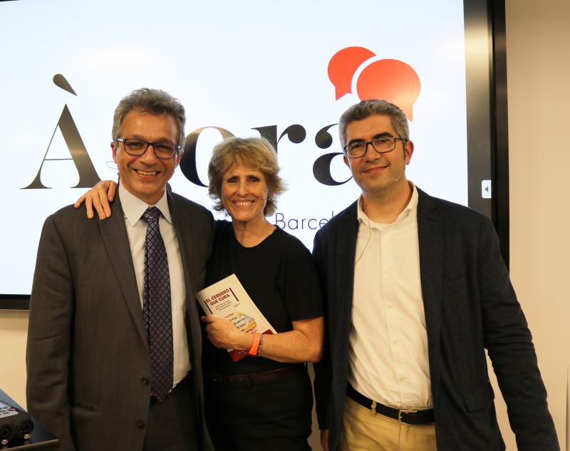 Se ha celebrado en el nuevo centro Guttmann Barcelona la presentación del libro "El cerebro que cura" con la participación de los autores Álvaro Pascual-Leone y David Bartrés-Faz