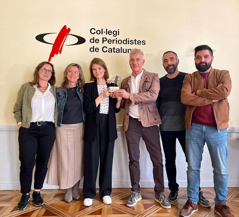 El podcast 'Beines de Mielina' del Institut Guttmann, premiado por el Colegio de Periodistas de Catalunya 