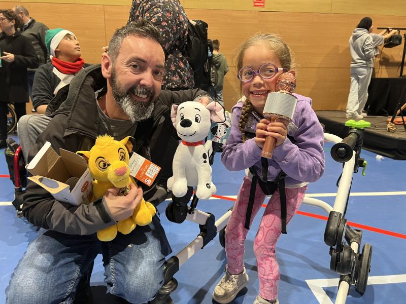 Celebrem les festes amb els pacients de Rehabilitació Infantil