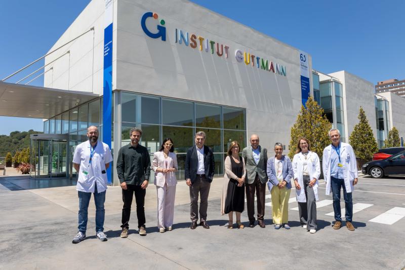 La consellera de Salut, Olga Pané, visita l’Institut Guttmann
