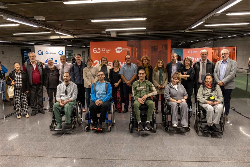 25 años de colaboración entre TMB y la Fundació Institut Guttmann