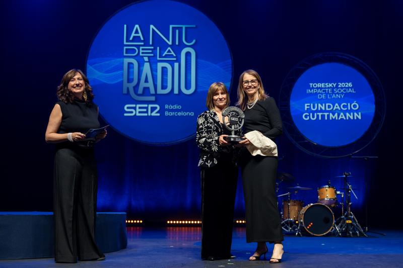 La Fundació Guttmann, reconeguda amb el Premi Toresky a l’Impacte Social en La Nit de la Ràdio