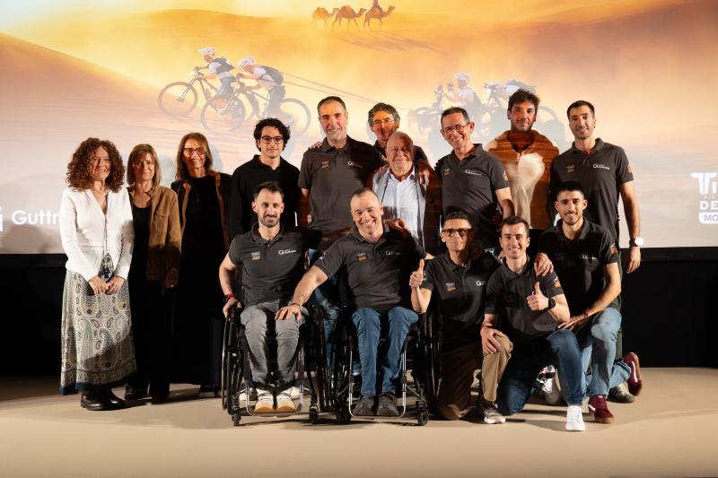 Una nit per recordar: Guttmann emociona amb l’estrena del documental “Titans, la historia d’un no” davant de 500 persones.