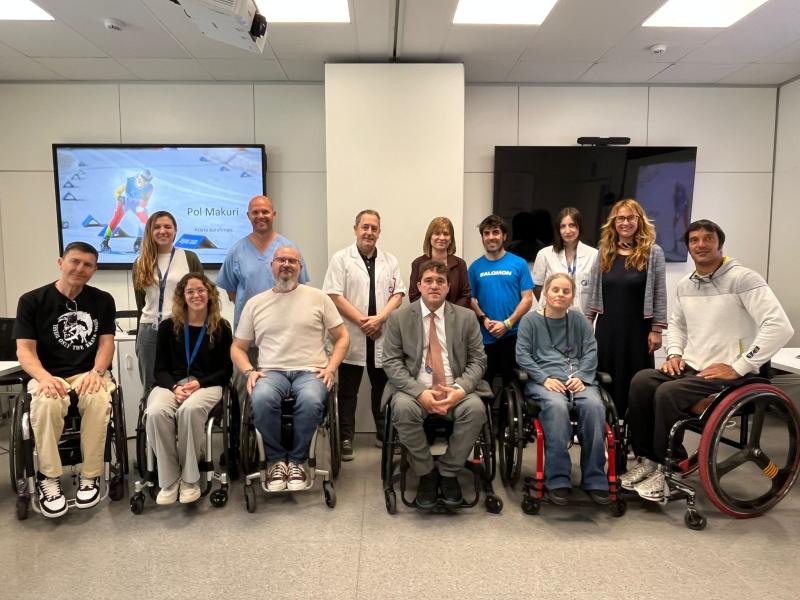 Guttmann impulsa el despliegue territorial de la Mesa Catalana para el Empleo en el Deporte Adaptado con David Bonvehí y Accesport