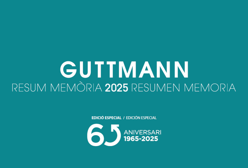 Publicada la Memoria - Balance Social del año 2025 de Guttmann, un año marcado por el 60 aniversario