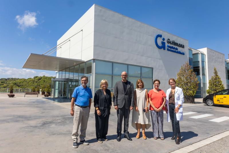 El conseller Raúl Moreno visita Guttmann Hospital de Neurorehabilitació